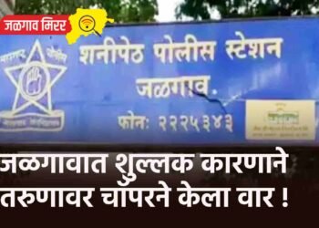 जळगावात शुल्लक कारणाने तरुणावर चॉपरने केला वार !