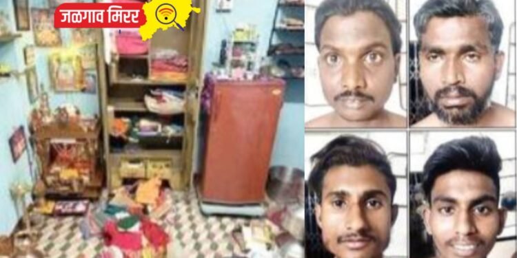 बंद घर फोडणाऱ्या चोरट्यांना पोलिसांनी ठोकल्या बेड्या !