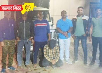 चाळीसगावात मध्यरात्री चोरीचे पिकअप वाहन पोलिसांनी पकडले !