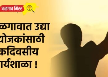 जळगावात उद्या उद्योजकांसाठी एकदिवसीय कार्यशाळा !