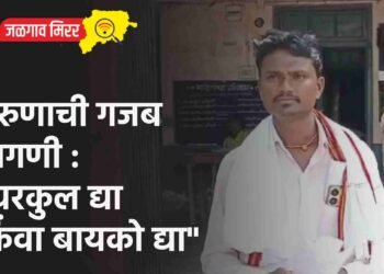 तरुणाची गजब मागणी : “घरकुल द्या किंवा बायको द्या”