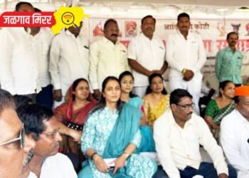 जिल्हयातील तिन्ही मंत्र्यांना उपोषणाला भेट देण्यासाठी वेळ नाही ; रोहिणी खडसे !