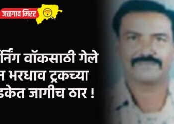 मॉर्निंग वॉकसाठी गेले अन भरधाव ट्रकच्या धडकेत जागीच ठार !