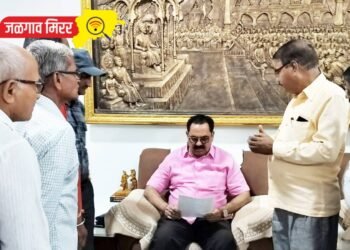 मंत्री अनिल पाटलांना मैत्रेय ठेविदारांकडून निवेदन !