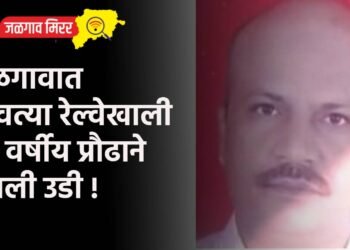 जळगावात धावत्या रेल्वेखाली ५२ वर्षीय प्रौढाने घेतली उडी !