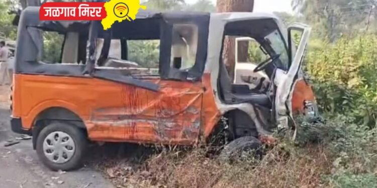 मॅजिक आणि मालवाहू गाडीच्या अपघातात एक जागीच ठार !