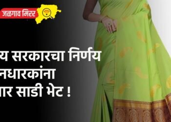 राज्य सरकारचा निर्णय : रेशनधारकांना देणार साडी भेट !