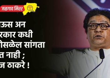 पाऊस अन सरकार कधी कोसळेल सांगता येत नाही ; राज ठाकरे !