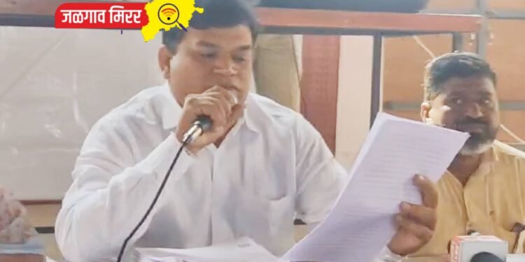 पोखरा योजनेंतर्गत सभापतीनी केला कोट्यावधींचा भ्रष्टाचार : सचिन पाटील !