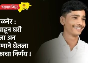 अमळनेर : गावाहून घरी आला अन तरुणाने घेतला टोकाचा निर्णय !