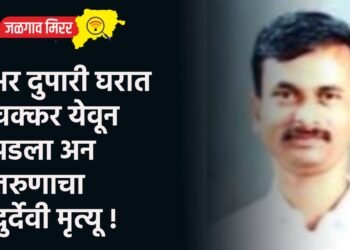 भर दुपारी घरात चक्कर येवून पडला अन तरुणाचा दुर्देवी मृत्यू !