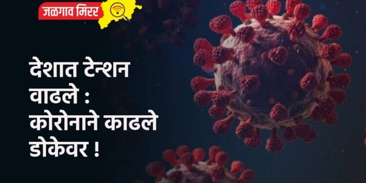 देशात टेन्शन वाढले : कोरोनाने काढले डोकेवर !