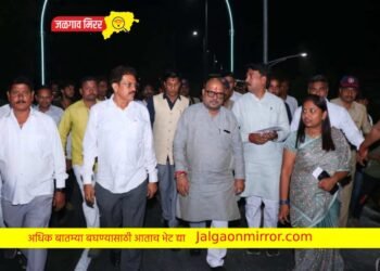 शहराबरोबर जळगाव जिल्ह्याची विकासाकडे वाटचाल – पालकमंत्री गुलाबराव पाटील