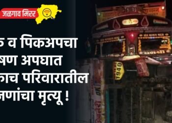 ट्रक व पिकअपचा भीषण अपघात : एकाच परिवारातील ५ जणांचा मृत्यू !