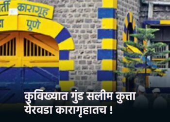 कुविख्यात गुंड सलीम कुत्ता येरवडा कारागृहातच !