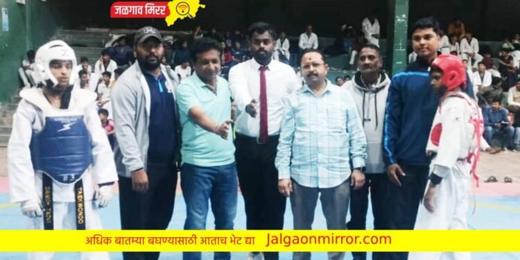 तायक्वांदो स्पर्धेत सेन्सर प्रणालीचा वापर प्रभावी ठरला – जिल्हा क्रीडाधिकारी !