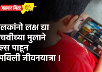 पालकांनो लक्ष द्या : पाचवीच्या मुलाने रील्स पाहून संपविली जीवनयात्रा !