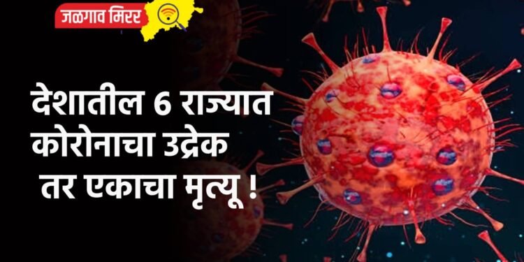 देशातील ६ राज्यात कोरोनाचा उद्रेक तर एकाचा मृत्यू !