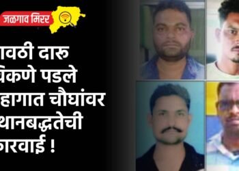 गावठी दारू विकणे पडले महागात : चौघांवर स्थानबद्धतेची कारवाई !