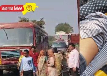 प्रताप महाविद्यालयाजवळ भीषण अपघात : दुचाकीस्वार जागीच ठार !