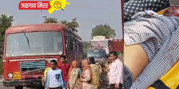 प्रताप महाविद्यालयाजवळ भीषण अपघात : दुचाकीस्वार जागीच ठार !