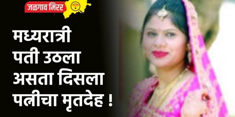 मध्यरात्री पती उठला असता दिसला पत्नीचा मृतदेह !