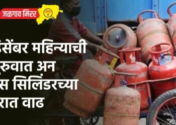 डिसेंबर महिन्याची सुरुवात अन गॅस सिलिंडरच्या दरात वाढ