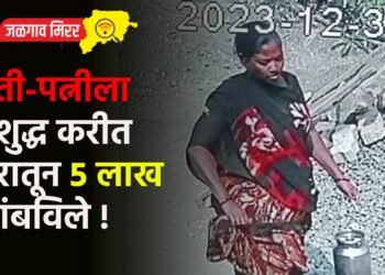 पती-पत्नीला बेशुद्ध करीत घरातून ५ लाख लांबविले !