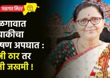 जळगावात दुचाकीचा भीषण अपघात : पत्नी ठार तर पती जखमी !