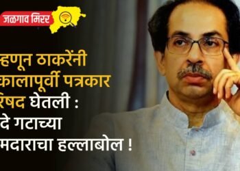 …म्हणून ठाकरेंनी निकालापूर्वी पत्रकार परिषद घेतली : शिंदे गटाच्या आमदाराचा हल्लाबोल !