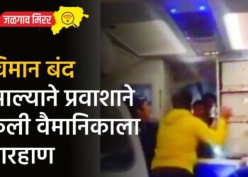 विमान बंद झाल्याने प्रवाशाने केली वैमानिकाला मारहाण