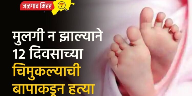 संतापजनक : मुलगी न झाल्याने १२ दिवसाच्या चिमुकल्याची बापाकडून हत्या