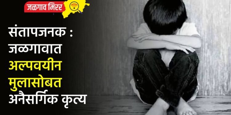संतापजनक : जळगावात अल्पवयीन मुलासोबत अनैसर्गिक कृत्य