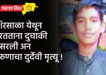 शिरसाळा येथून परतताना दुचाकी घसरली अन तरुणाचा दुर्देवी मृत्यू !