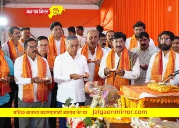 “लंका विजय व रावण दहनाने झाला ५ दिवसीय श्रीराम कथेचा समारोप”