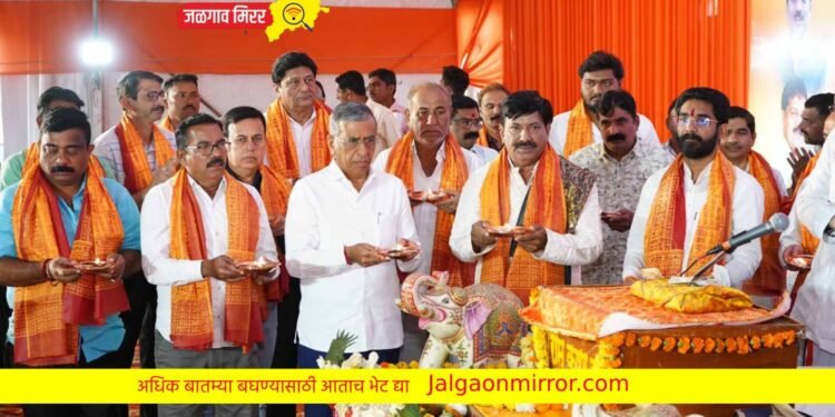 “लंका विजय व रावण दहनाने झाला ५ दिवसीय श्रीराम कथेचा समारोप”