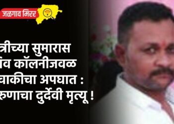 रात्रीच्या सुमारास शिव कॉलनीजवळ दुचाकीचा अपघात : तरुणाचा दुर्देवी मृत्यू !