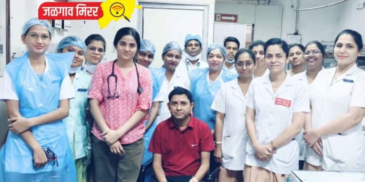 मुंबईच्या सेंट जॉर्ज रुग्णालयाने दिले जीवदान – पत्रकार भगवान सोनार