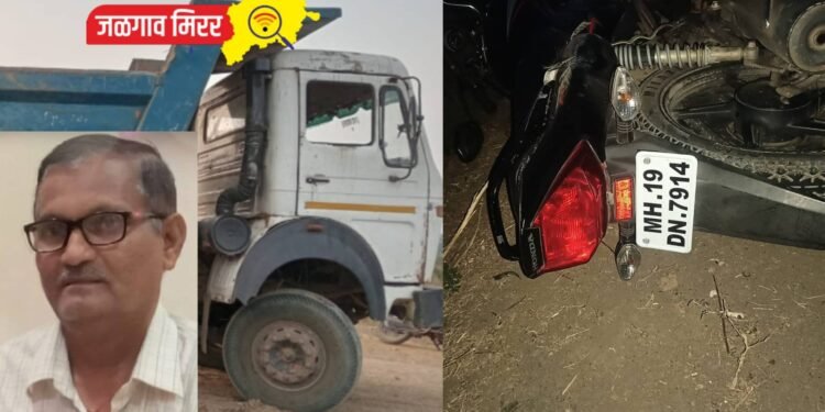 ६४ वर्षीय वृद्धाला अवैध वाळूच्या डंपरने चिरडले !