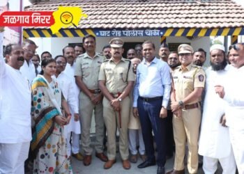 पोलीस चौक्यांचे स्वातंत्र्य दिनाला भूमिपूजन आणि ५ महिन्यातच प्रजासत्ताक दिनाला लोकार्पण