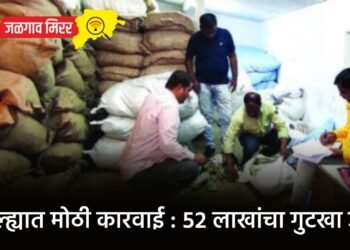 जिल्ह्यात मोठी कारवाई : ५२ लाखांचा गुटखा जप्त !