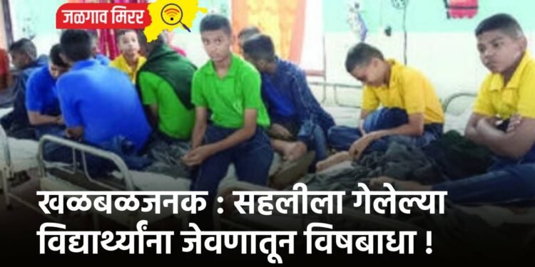 खळबळजनक : सहलीला गेलेल्या विद्यार्थ्यांना जेवणातून विषबाधा !