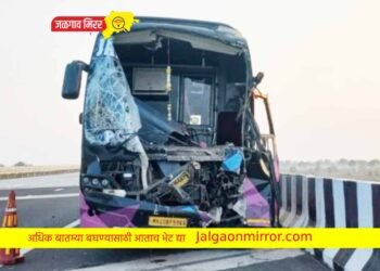 समृद्धी महामार्गावर भीषण अपघात : २७ प्रवाशी जखमी