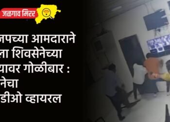 भाजपच्या आमदाराने केला शिवसेनेच्या नेत्यावर गोळीबार : घटनेचा व्हिडीओ व्हायरल