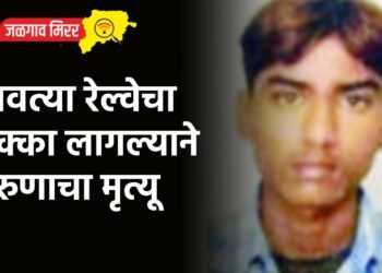 धावत्या रेल्वेचा धक्का लागल्याने तरुणाचा मृत्यू