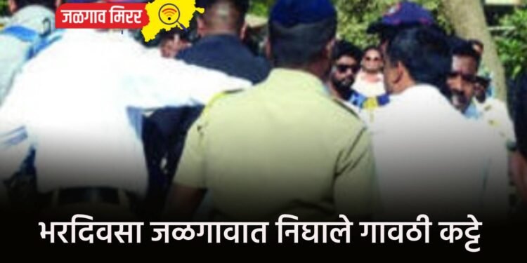 भरदिवसा जळगावात निघाले गावठी कट्टे