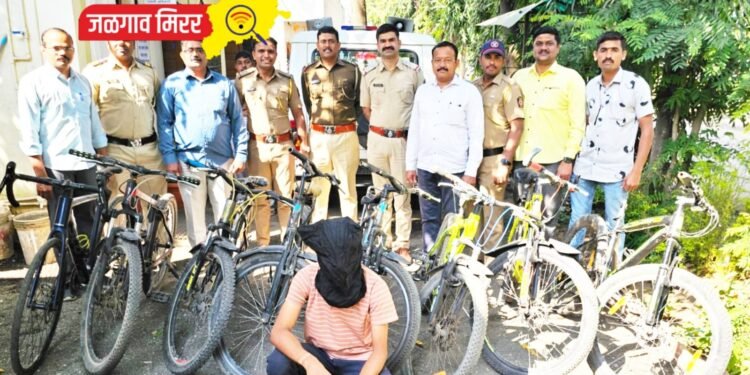 रामानंद पोलिसांची कारवाई : सायकली चोरणारा अटकेत