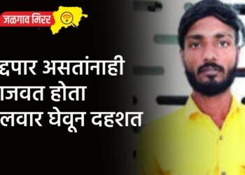 हद्दपार असतांनाही माजवत होता तलवार घेवून दहशत