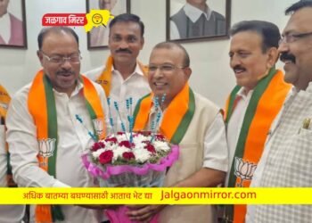 उद्योजक श्रीराम पाटलांच्या हाती भाजपाचा झेंडा