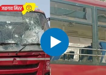 मराठा समाज आक्रमक : बीडच्या बसेसच्या काचा फोडल्या